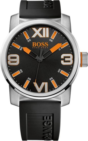 hugo boss watches orange