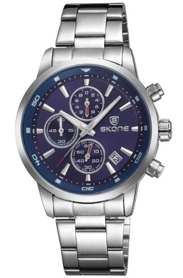Analog Watch Skone Watch Price Skone Chronograph 7390EG-2
