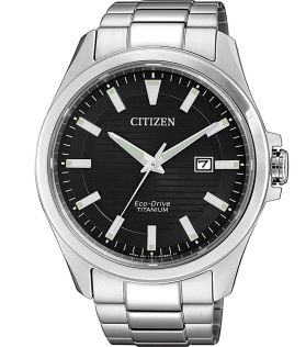 BM7470-84E Citizen elegant men's watch with Eco-Drive and Super Titanium | BM7470-84E