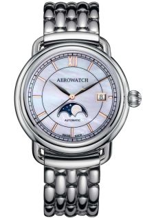 A 77983 AA02 M Aerowatch 1942 Moon Phase A 77983 AA02 M
