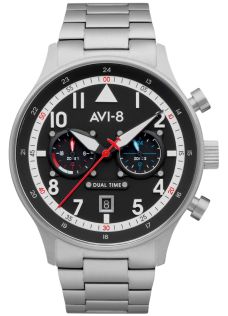 AV-4088-11 AVI-8 Carey Dual Time Rangoon AV-4088-11