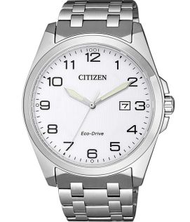 BM7108-81A Citizen Eco-Drive classic men's watch in steel with E111 movement and sapphire crystal | BM7108-81A