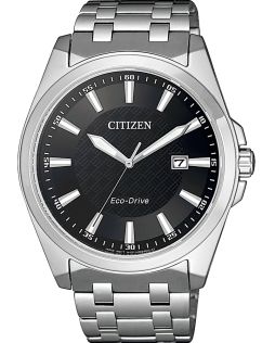 BM7108-81E Citizen Eco-Drive men's watch in steel with sapphire crystal | BM7108-81E