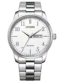BM8550-81A Citizen classic men's watch with Eco-Drive and steel bracelet | BM8550-81A