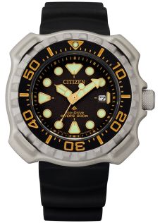 BN0220-16E Citizen Eco-Drive Super Titanium dive watch | Professional 200m with Duratect MRK | BN0220-16E