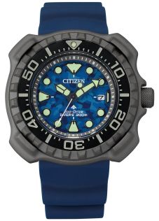 BN0227-09L Citizen Promaster Eco-Drive professional dive watch with DLC titanium | BN0227-09L