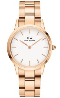 ADW00100211 Daniel Wellington Iconic Link 32mm Rose Gold White DW00100211