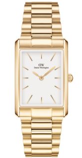 Daniel Wellington 腕時計 Iconic Link 32 DW00100565 Iconic Link - Women's Watch Gold with Black Dial | DW