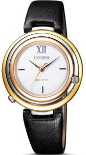 EM0656-15A Citizen Eco-Drive women's watch with genuine diamond and sapphire crystal | EM0656-15A