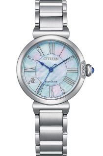 EM1060-87N Citizen Eco-Drive women's watch with mother of pearl and diamonds | EM1060-87N
