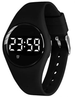 FIBEX15V2BLACK Silent Vibrating Reminder Watch - Fibex Discreet Alert Watch FIBEX15V2BLACK