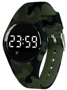 FIBEX15V2GREENCAMO Stay Alert on Time - Fibex Military Timer Watch FIBEX15V2GREENCAMO