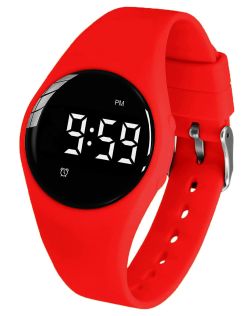 FIBEX15V2RED Silent Interval Training Watch - Fibex Sport Timer Watch FIBEX15V2RED