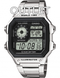 Out41 Casio Classic AE-1200WHD-1AVEF Outlet (Returned/Pre-owned)