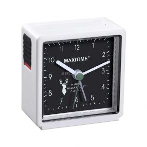 0950592 Maxitime Alarm Clock with Light and Snooze Button made in Black Forest, Germany 0950592