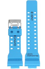 10588986 Blue Resin Strap for Casio G-Shock GA-100RS-2A - 10588986