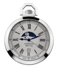 44829 AA01 Aerowatch Lepines Night and Day Pocket Watch 44829 AA01