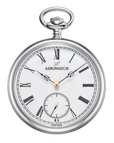 50832 AA03 Aerowatch Lepines Classic Blue Pocket Watch 50832 AA03