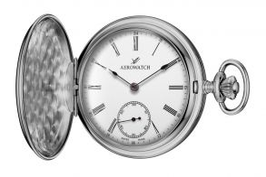 55836 PD01 Aerowatch Savonnettes Pocket Watch 55836 PD01