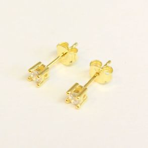 L01033-clear Pico Cecilie Crystal Stud Clear - RIP