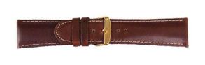 6303722G Falkenlund Deluxe Beco 22mm Watch Strap Chrono XL Nature Gold Buckle 6303722G