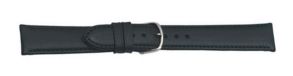 660114S Falkenlund Deluxe Beco Watch Strap Nappa Calf Leather Black 14mm Stainless Steel Buckle 660114S