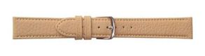 6661114S Falkenlund Deluxe Beco Watch Strap Imperator Calf Leather Beige 14mm Stainless Steel Buckle 6661114S