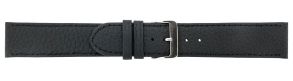 667122S Falkenlund Deluxe Beco Watch Strap Imperator Black Calf Leather 22mm Stainless Steel Buckle 667122S