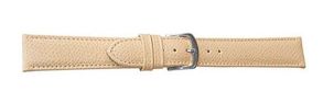 6681120S Falkenlund Deluxe Beco Watch Strap Hermes Beige Calf Leather 20mm Stainless Steel Buckle 6681120S