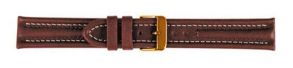 682922G Falkenlund Deluxe Beco 22mm Watch Strap Arizona Sport Cognac Gold Buckle 682922G