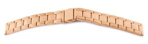 697147 Falkenlund Deluxe Beco Watch Strap Stainless Steel Elegance PVC Rose 18mm 697147