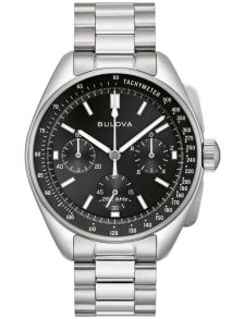 96K111 Bulova Lunar Pilot chronograph Apollo 15 edition with extra leather strap | 96K111