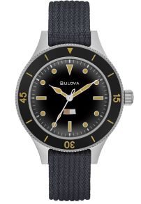 98A266 Historically inspired diver's watch from Bulova with automatic movement and marine indicator - Archive Series MIL-SHIPS | 98A266