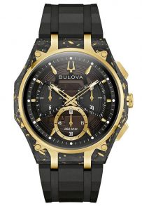 98A328 Bulova Curve Forged Carbon 98A328