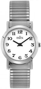A12005-1S0A Inex Ladies Silver/White A12005-1S0A