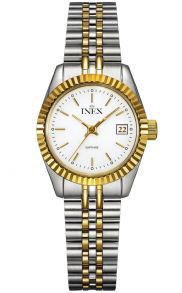 A12187B4I Inex Sapphire Ladies Two-Tone Petite 26mm