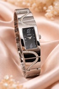 A64144S5P Inex Ladies Silver/Black A64144S5P