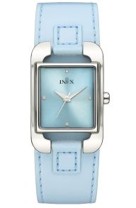 A69211S8KV Inex Ladies Blue Leather Band