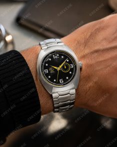 A69282S5KV Inex Mens 100m North Sea Yellow Special Edition Steel 40mm
