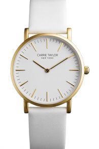 CA3848 Carrie Taylor Lexington Golden White 38mm