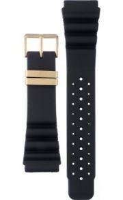 59-S54495-232 Citizen Rubber Strap 24mm with Gold Clasp 59-S54495*232