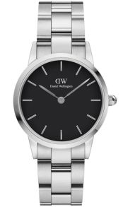 ADW00100208 Daniel Wellington Iconic Link 28mm Silver Black DW00100208