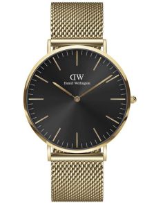ADW00100631 Daniel Wellington Mesh Onyx 40mm DW00100631