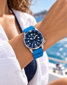 EO2028-06L Citizen Promaster Eco-Drive women's diving watch with blue dial | EO2028-06L