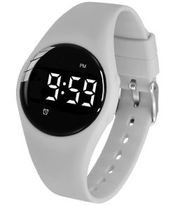 FIBEX15V2GRAY Elderly Care Reminder Watch - Fibex Senior Alert Watch FIBEX15V2GRAY