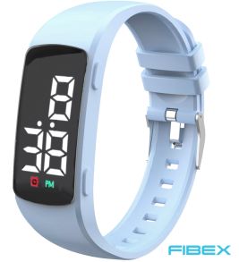 FIBEX15V3LIGHTBLUE Stop Bedwetting Alarm Watch - Fibex Child Sleep Timer FIBEX15V3LIGHTBLUE