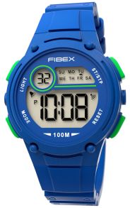FIBEX84BAP04 Boys Digital Sports Watch with Stopwatch - Fibex Junior Timer Watch FIBEX84BAP04