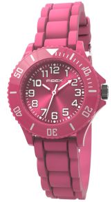 FIBEXFD10 Hot Pink Diver Watch for Active Learning - Fibex Kids Watch FIBEXFD10