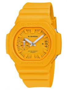 GAC-2500-9AER Casio G-Shock analog resin watch yellow 45 mm GAC-2500-9AER