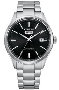 NH8391-51E Citizen Automatic men's watch in steel | Mechanical movement with day/date | NH8391-51E